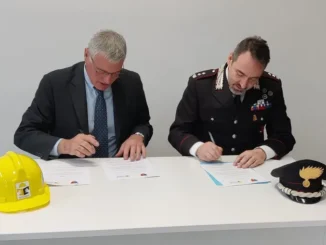 Sicurezza nei cantieri edili: firmato un protocollo tra Carabinieri ed Ente per la formazione di Asti