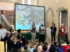 È in corso la cerimonia di premiazione del Gigante delle Langhe a Cortemilia