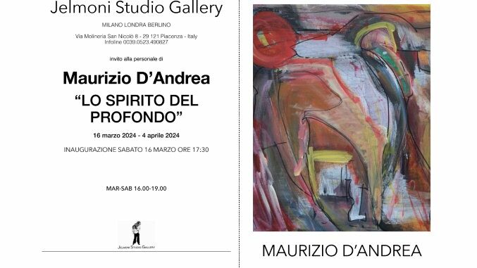invito_md'andrea Lo “Spirito Profondo” dell'artista internazionale Maurizio D'Andrea: un viaggio tra design, mostre e monologhi 4