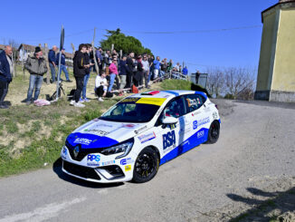 Matteo Greco si ritira al Rally Vigneti monferrini quando era in testa alla rally5