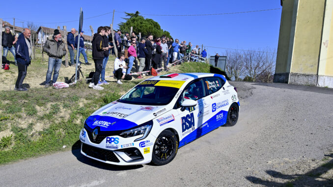 Matteo Greco si ritira al Rally Vigneti monferrini quando era in testa alla rally5