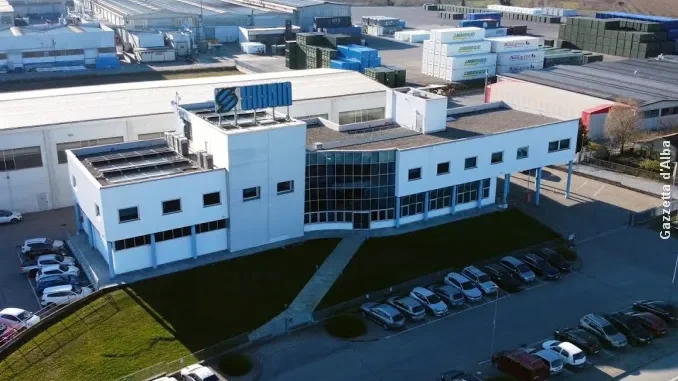 sicom_cherasco Va a fuoco il deposito legnami dell'azienda