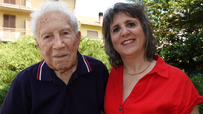 Renato Quaglia e Silvia Gullino Il Caffè letterario dedicato alla Festa della Liberazione
