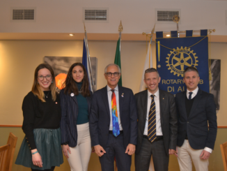 Il Rotary club Alba incontra i giovani del Rotaract, del Ryla e del Rypen 1