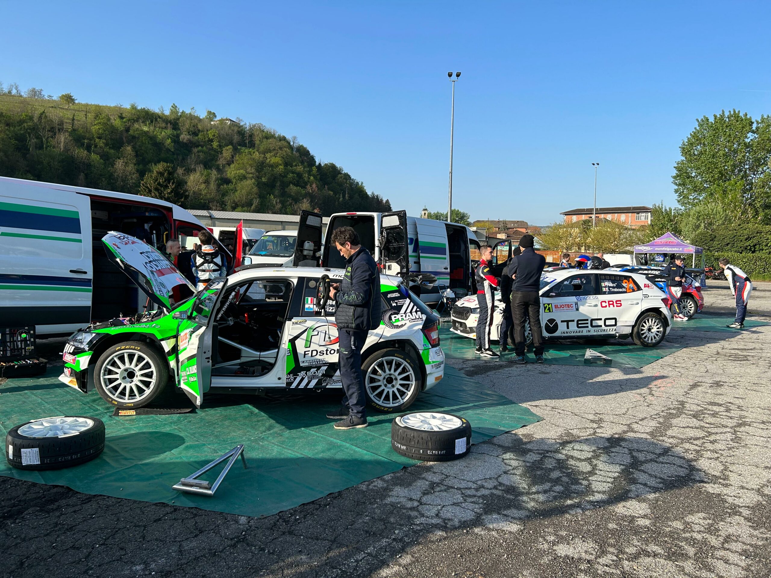 Andrea Crugnola è il più veloce nelle qualifiche. Rally Regione Piemonte al via (VIDEO) 1