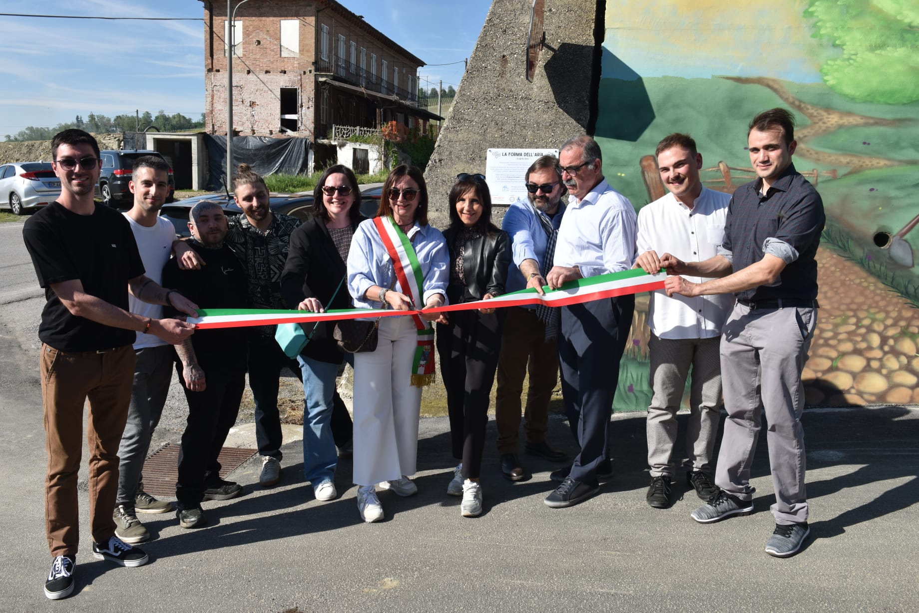 Il murale chiude il progetto Yepp a Vergne. Inaugurazione domenica 14 aprile 7