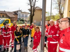 Tre nuovi palmari Gps per la Croce rossa: li ha donati il Lion club Bra host 13