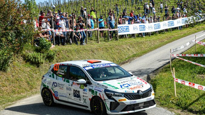 Matteo Greco sesto al debutto nel Campionato italiano assoluto rally Junior