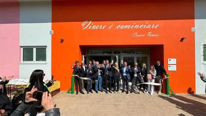 A Santo Stefano Belbo È stata appena inaugurata la nuova scuola dell’infanzia di largo IV novembre, 1