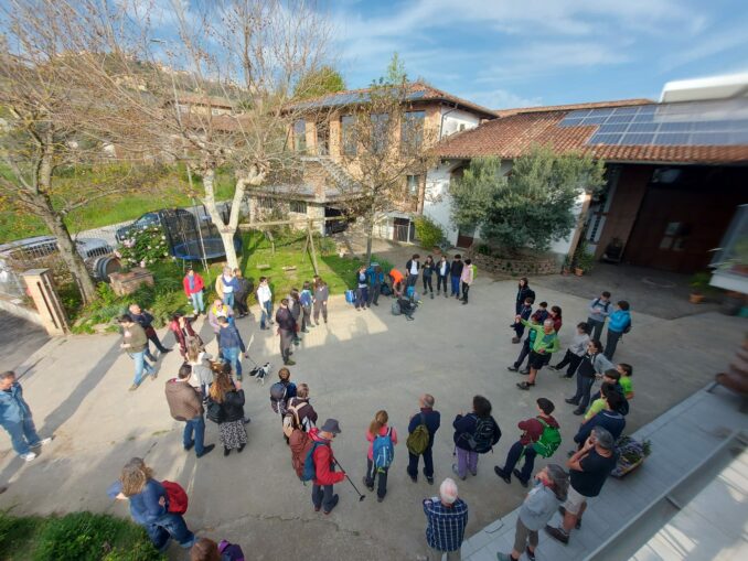 Venti ragazzi in Langa per la prima uscita di "Glicemie in spalla" dell'anno