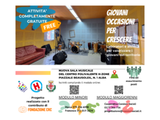 Tre workshop musicali nel mese di maggio nella Sala Prove rinnovata di “H-Zone”