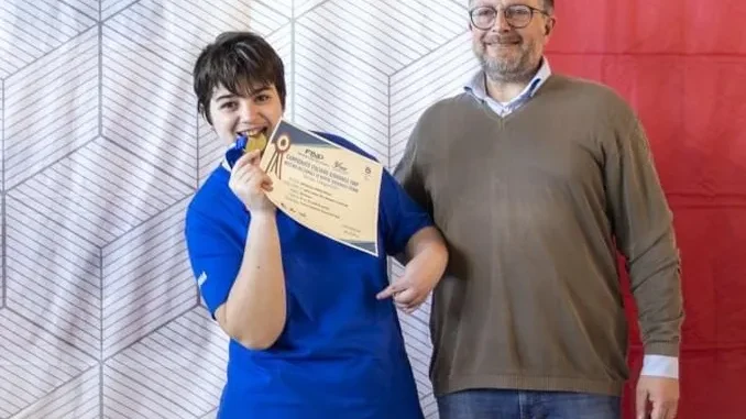 Nuoto paralimpico, l'albese Anastasija Bruschi vince due medaglie d'oro 1