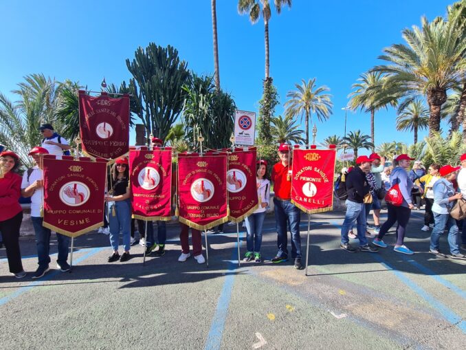 La Fidas di Canelli al raduno di Sanremo 1