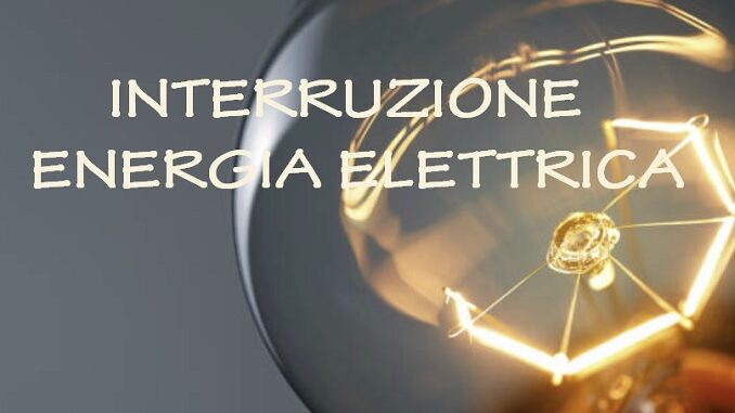 E-distribuzione avvisa: interruzione energia elettrica mercoledì 29 maggio in località Vaccheria e in via Molino Vecchio