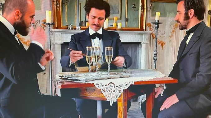 Paolo Tibaldi è Richard Strauss nel programma La gioia della musica di Rai3 2