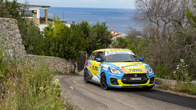 Salento Ottime prestazioni nella Suzuki cup per la scuderia Alma racing al Rally del Salento 1