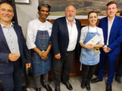 Gli studenti di Alba accademia alberghiera protagonisti alla cena pugliese 1