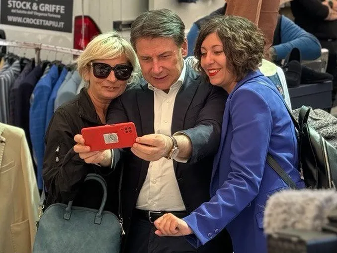 Pranzo ad Alba per Giuseppe Conte