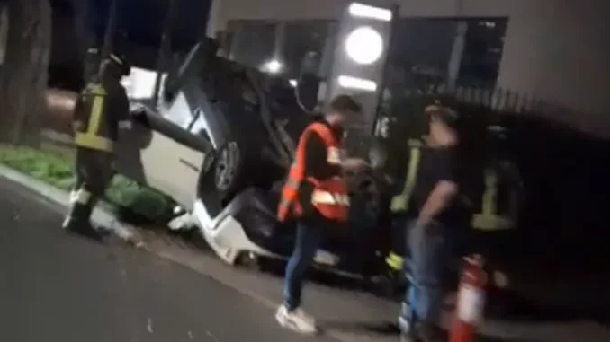 Incidente in corso Bra ad Alba, mezzi di soccorso al lavoro