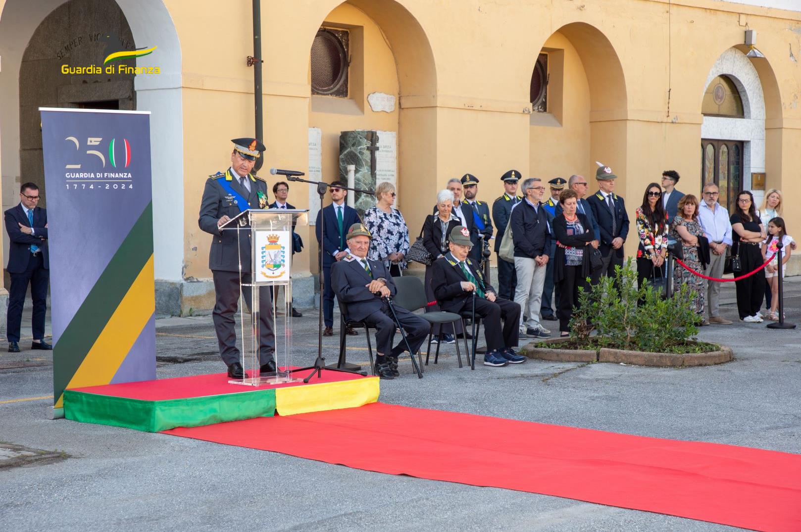 La Guardia di finanza celebra a Cuneo i 250 anni e presenta il bilancio delle attività 2
