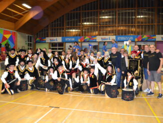 La grande sfida degli sbandieratori al Palatanaro di Alba al trofeo Maurizio Pioggia (FOTOGALLERY) 4