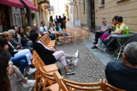 Tanti volte e storie alla Notte delle librerie 1