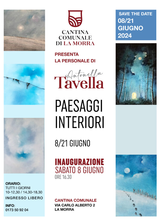 In mostra a La Morra i Paesaggi Interiori di Antonella Tavella 1