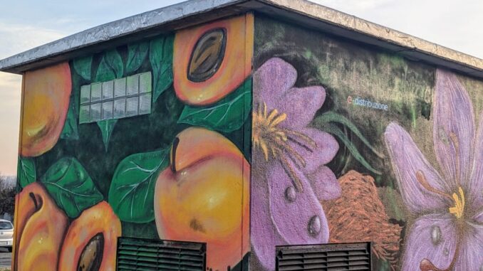 Magliano Animali e frutti abbelliscono le cabine elettriche 2