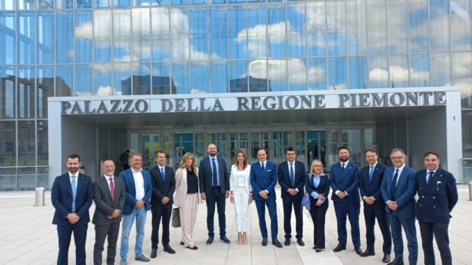 NUOVA GIUNTA GRUPPO 1 Alberto Cirio ha presentato la sua nuova Giunta regionale
