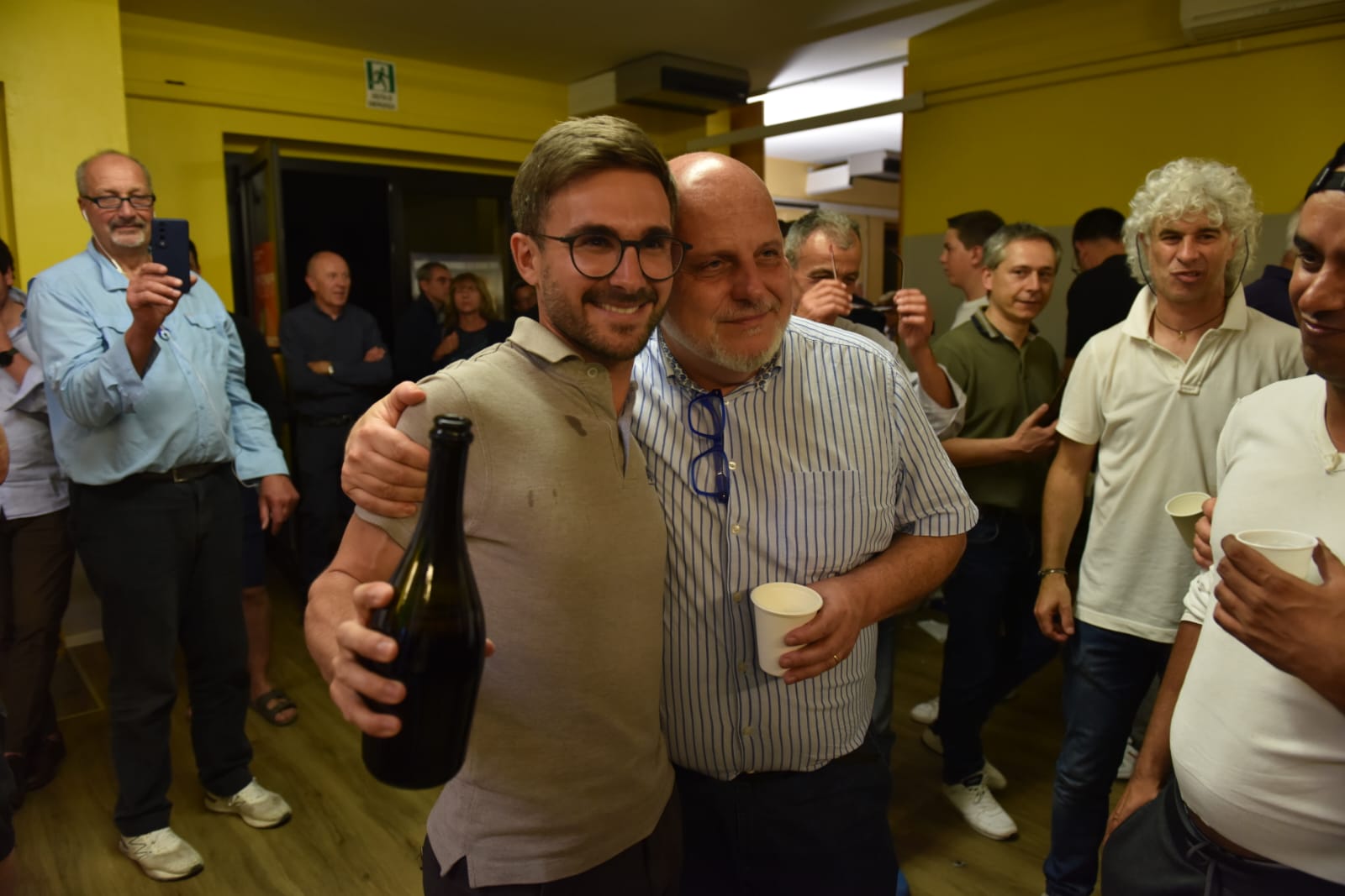 Comunali: Gatto pronto a prendere posto in Comune; Bo si congratula. La festa e i retroscena. 2