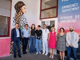 Pronto Soccorso di Asti, murales di benvenuto in 16 lingue