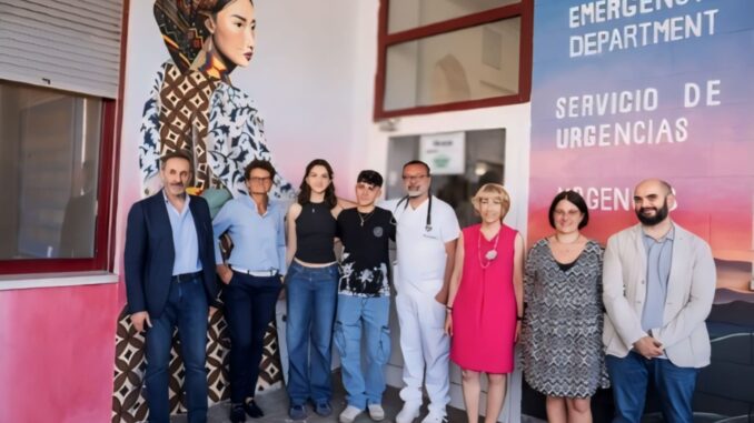 Pronto Soccorso di Asti, murales di benvenuto in 16 lingue