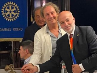 Il Rotary club Canale Roero cambia presidente: Perletto succede a Rolfo