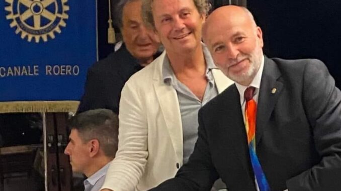 Il Rotary club Canale Roero cambia presidente: Perletto succede a Rolfo