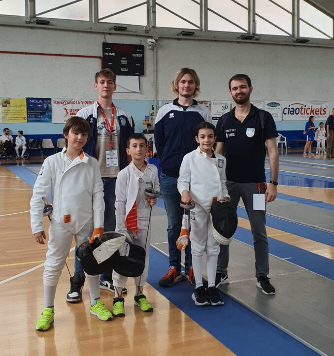 Buona prova per il Club Scherma Associati a Valenza 1