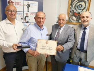 Aci Cuneo premia i soci più longevi: per l'Albese Marco Sobrero e Oddino Valsania
