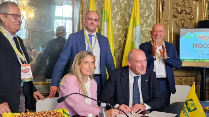 Novi e Coldiretti firmano un accorto per la filiera della nocciola Piemonte