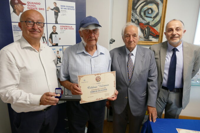 Aci Cuneo premia i soci più longevi: per l'Albese Marco Sobrero e Oddino Valsania 1