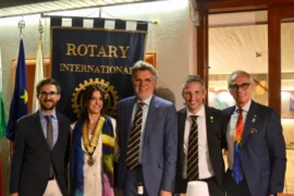 Passaggio di consegne al Rotary di Alba: Gaia Frunzio riceve la presidenza