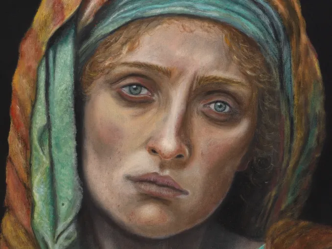 L'artista braidese Riccardo Testa è in gara al concorso pittorico di Dantebus