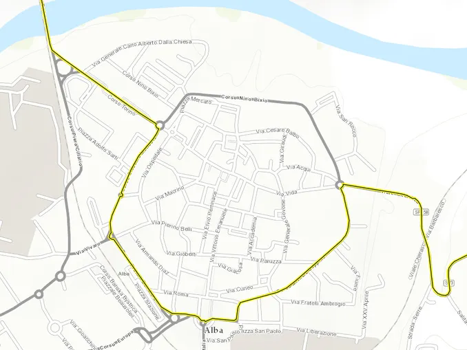 Strade chiuse e divieti di sosta ad Alba per il passaggio del Tour de France
