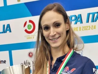 Pallavolo, l'infermiera Valentina Soriani del cardinal Massaia campionessa di pallavolo 1