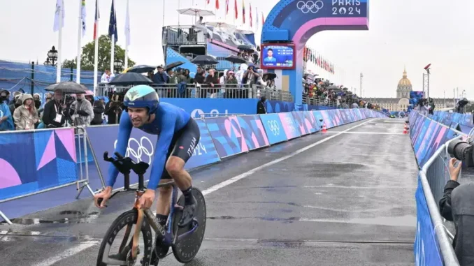 Olimpiadi Parigi 2024: Filippo Ganna d' argento nella Crono, è la prima medaglia per l'Italia 1