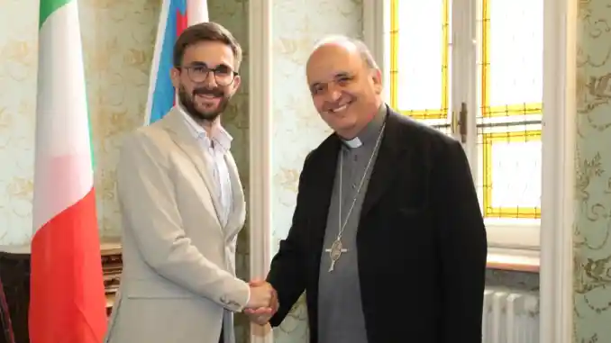 La Giunta Gatto incontra monsignor Brunetti, vescovo di Alba 2