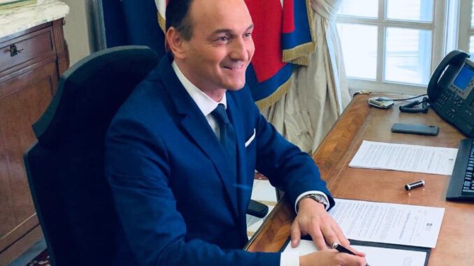 Il presidente Cirio