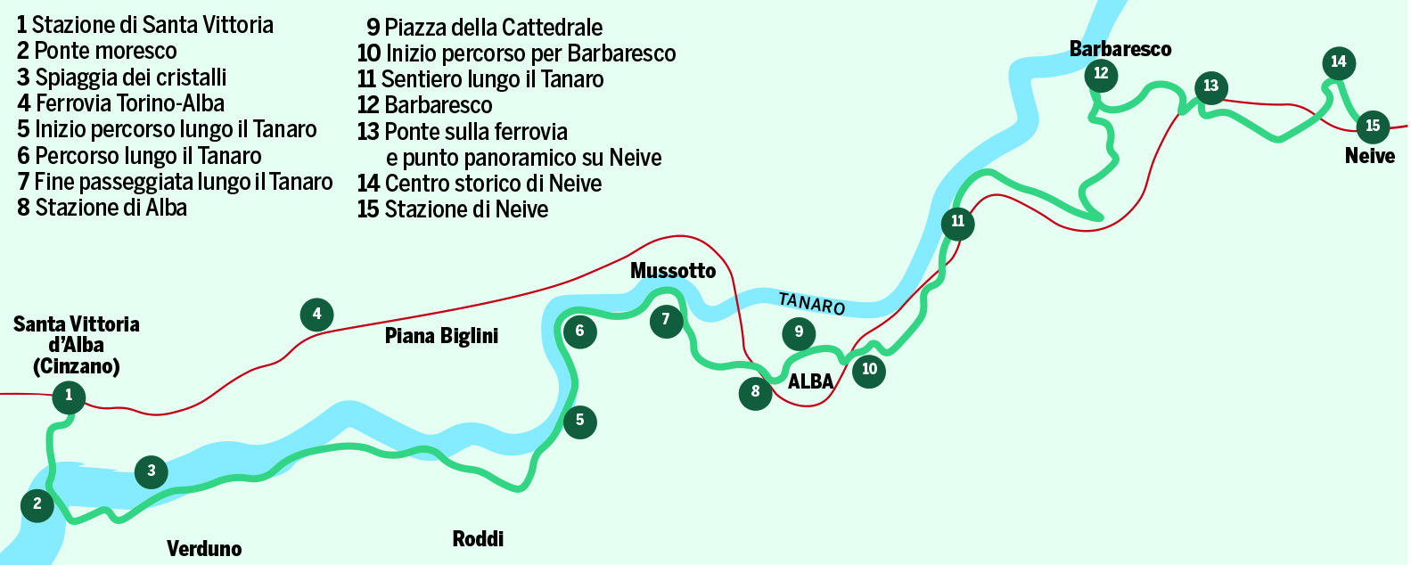 Itinerari d'estate / 12 tappe a piedi o in treno attraverso il Basso Piemonte (MAPPA)