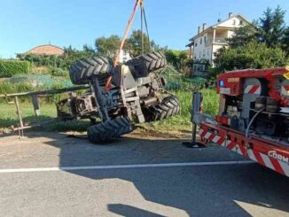 Incidente a San Damiano d'Asti, soccorritori al lavoro 1