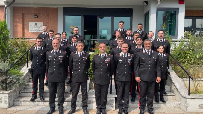 carabinieri asti Al Comando provinciale dei Carabinieri di Asti arrivano i nuovi Carabinieri di rinforzo