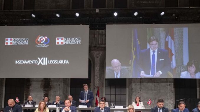 davide nicco insediamento Davide Nicco è il nuovo presidente del Consiglio regionale del Piemonte