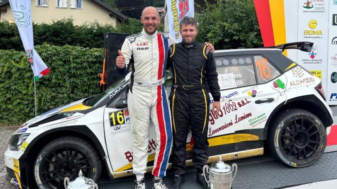 Al Rally di Castiglione Torinese terzo posto per Stefano Santero 1